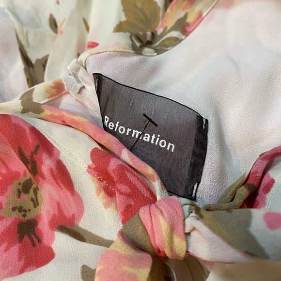 Reformation Harper Midi Dress in Josephine Print Size 4 - Picture 6 of 9